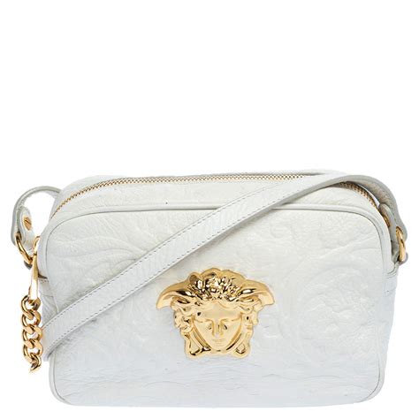 versace medusa bag white|versace medusa crossbody bag.